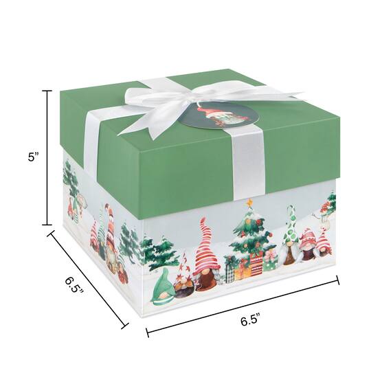 Large Christmas Gnome Gift Box by Ashland®